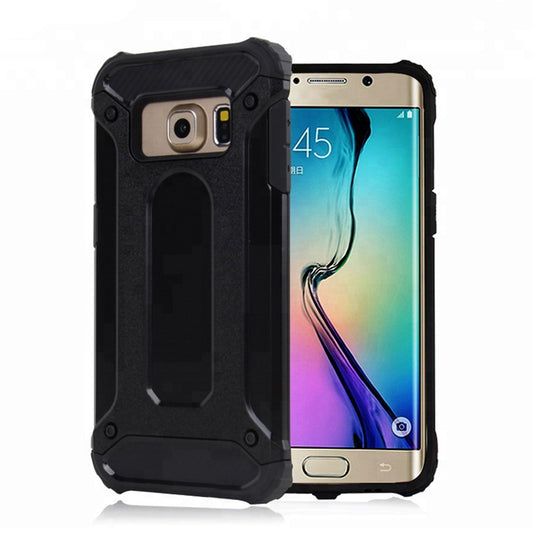 Futrola za Samsung Galaxy S6 G920, Techsuit, Hybrid Armor, Crna