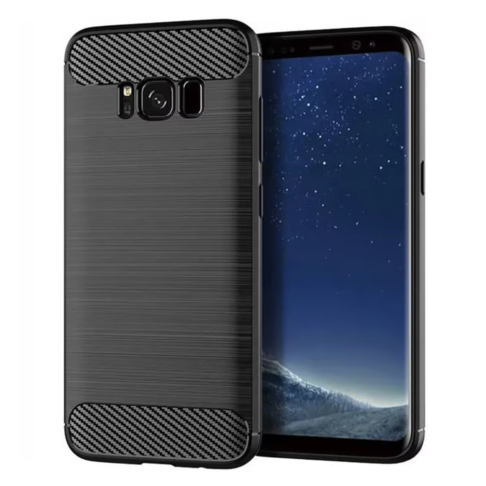 Futrola za Samsung Galaxy S8 G950, Techsuit, Karbon, Crna