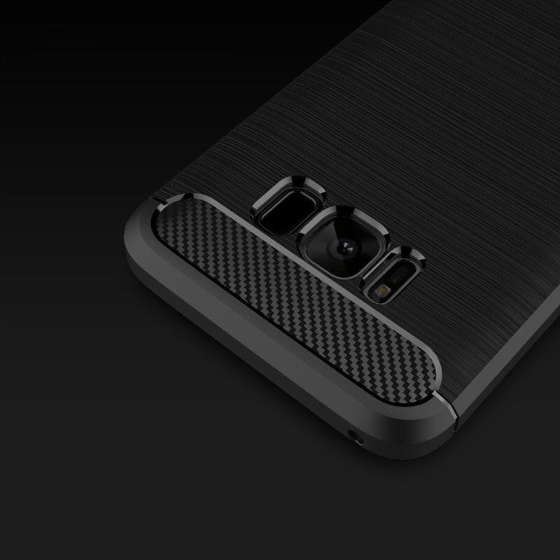 Futrola za Samsung Galaxy S8+ G955, Techsuit, Karbon, Crna