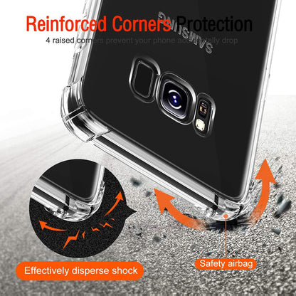 Futrola za Samsung Galaxy S8+ G955, Techsuit, Shockproof Clear, Providna