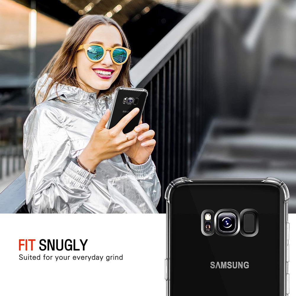 Futrola za Samsung Galaxy S8+ G955, Techsuit, Shockproof Clear, Providna