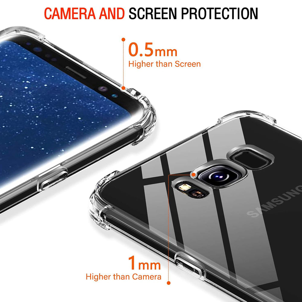 Futrola za Samsung Galaxy S8+ G955, Techsuit, Shockproof Clear, Providna
