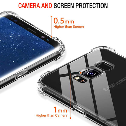 Futrola za Samsung Galaxy S8+ G955, Techsuit, Shockproof Clear, Providna