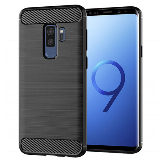 Futrola za Samsung Galaxy S9+ G965, Techsuit, Karbon, Crna
