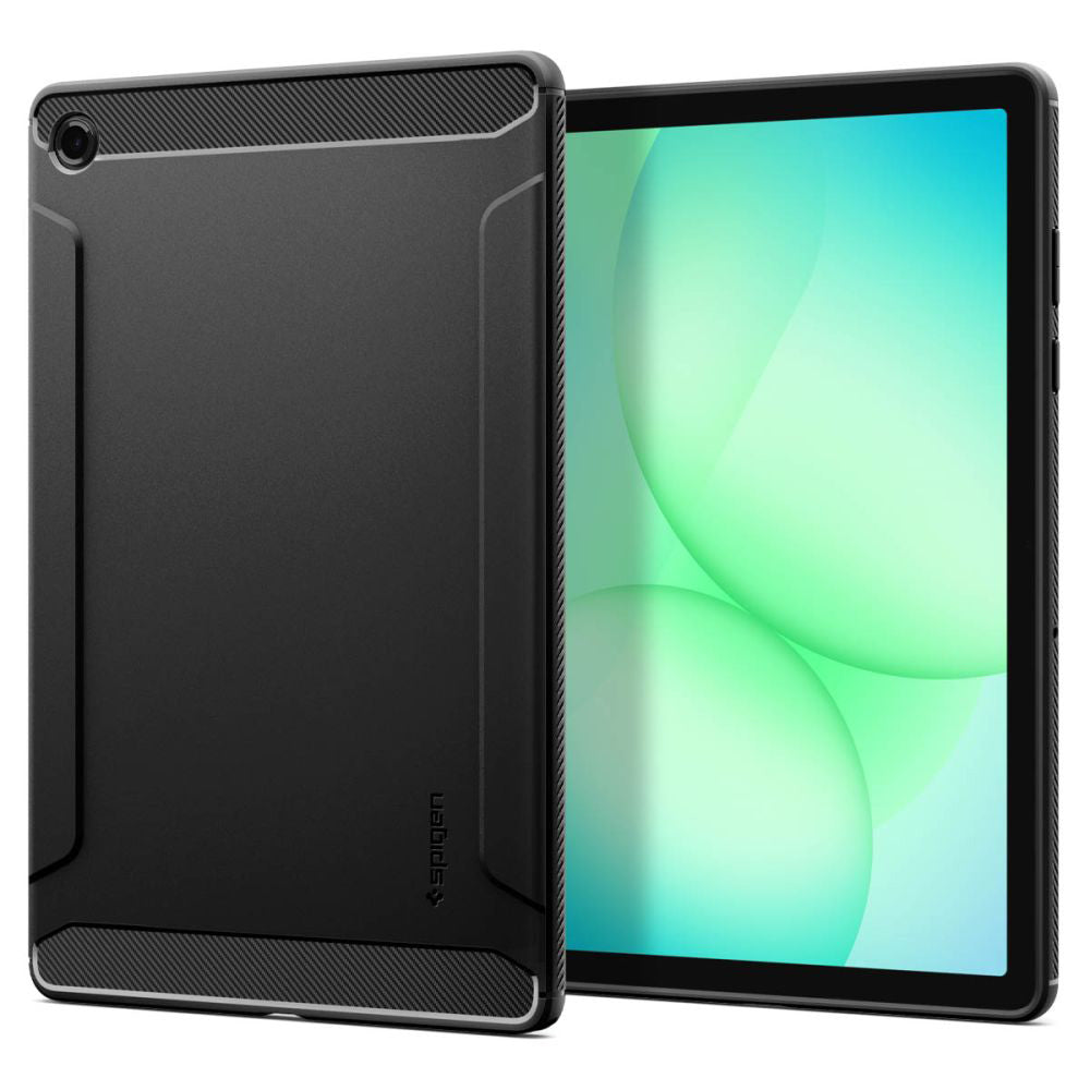Futrola za Samsung Galaxy Tab A11+, Spigen, Rugged Armor, Mat Crna