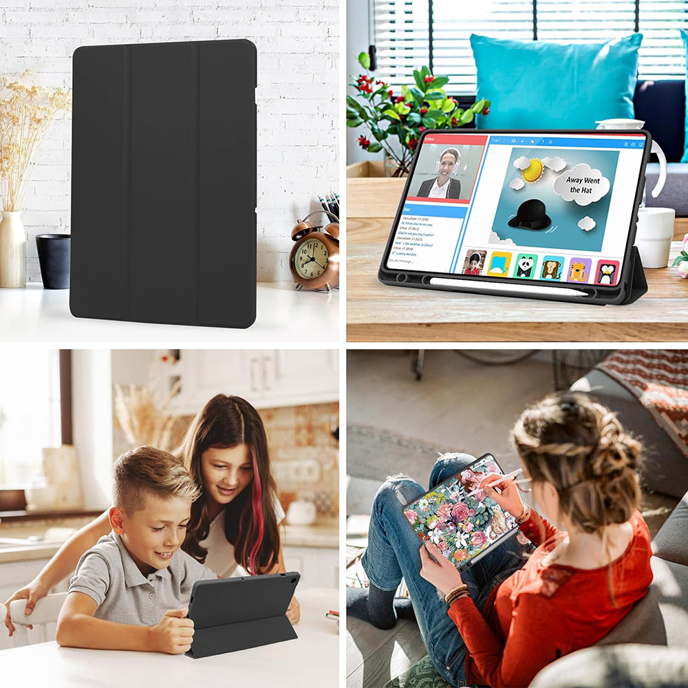 Futrola za Samsung Galaxy Tab A11+ / Tab A9+, Techsuit, Flex Trifold, Plava