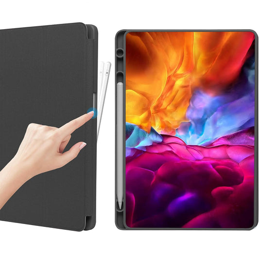 Futrola za Samsung Galaxy Tab A9+, Techsuit, Flex Trifold, Crna
