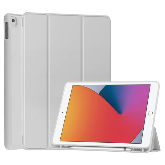 Futrola za Samsung Galaxy Tab S10 FE+, Techsuit, Flex Trifold, Siva