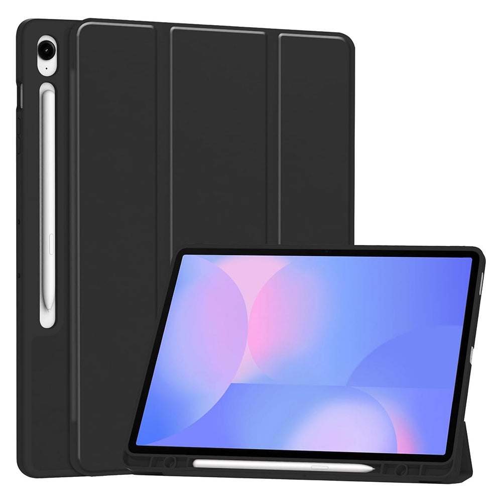 Futrola za Samsung Galaxy Tab S10 FE+, Techsuit, Flex Trifold, Crna