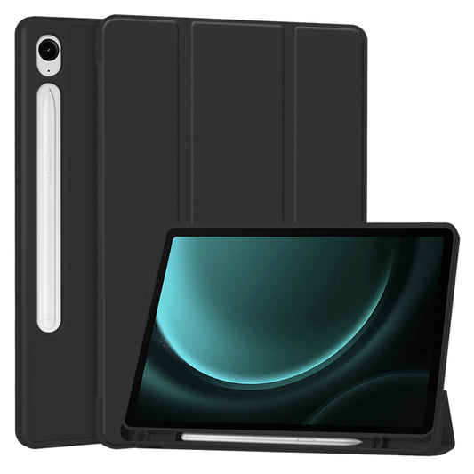 Futrola za Samsung Galaxy Tab S10 FE / Tab S9 FE, Techsuit, Flex Trifold, Crna