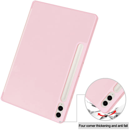 Futrola za Samsung Galaxy Tab S10+ / Tab S9 FE+ / Tab S9+, Techsuit, Flex Trifold, Roze