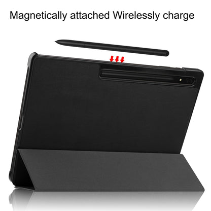 Futrola za Samsung Galaxy Tab S10+ / Tab S9 FE+ / Tab S9+, Techsuit, FoldPro, Crna