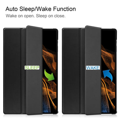 Futrola za Samsung Galaxy Tab S10+ / Tab S9 FE+ / Tab S9+, Techsuit, FoldPro, Crna
