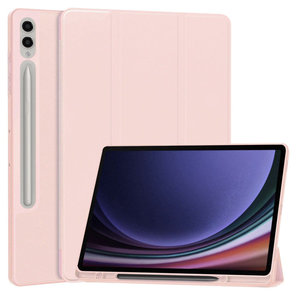 Futrola za Samsung Galaxy Tab S10+ / Tab S9+, Techsuit, Flex Trifold, Roze
