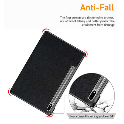 Futrola za Samsung Galaxy Tab S10 Ultra / Tab S9 Ultra / Tab S8 Ultra, Techsuit, FoldPro, Crna