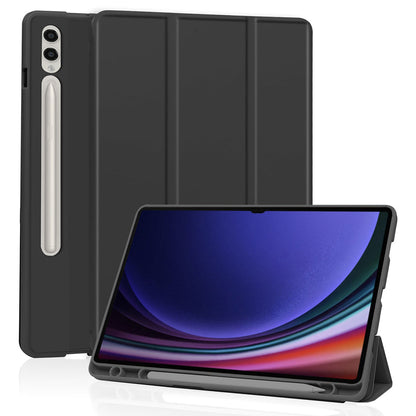 Futrola za Samsung Galaxy Tab S10 Ultra / Tab S9 Ultra, Techsuit, Flex Trifold, Crna