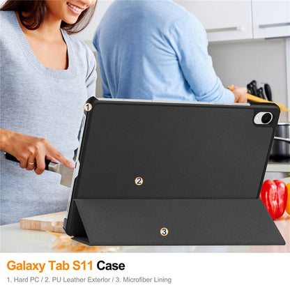 Futrola za Samsung Galaxy Tab S11, Techsuit, FoldPro, Plava