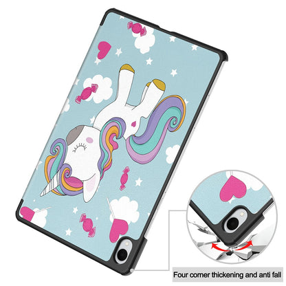 Futrola za Samsung Galaxy Tab S11, Techsuit, FoldPro Unicorn, Višebojna