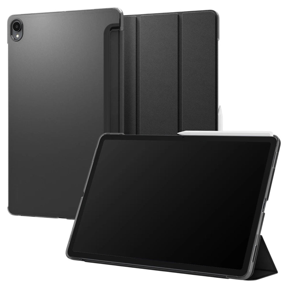Futrola za Samsung Galaxy Tab S12 Plus, Spigen, Liquid Air Folio, crna ACS11828