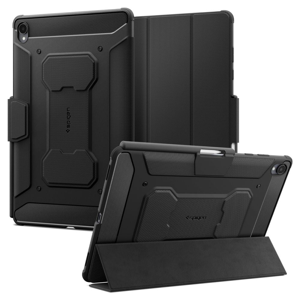 Futrola za Samsung Galaxy Tab S12 Plus, Spigen, Rugged Armor Pro, crna ACS11822