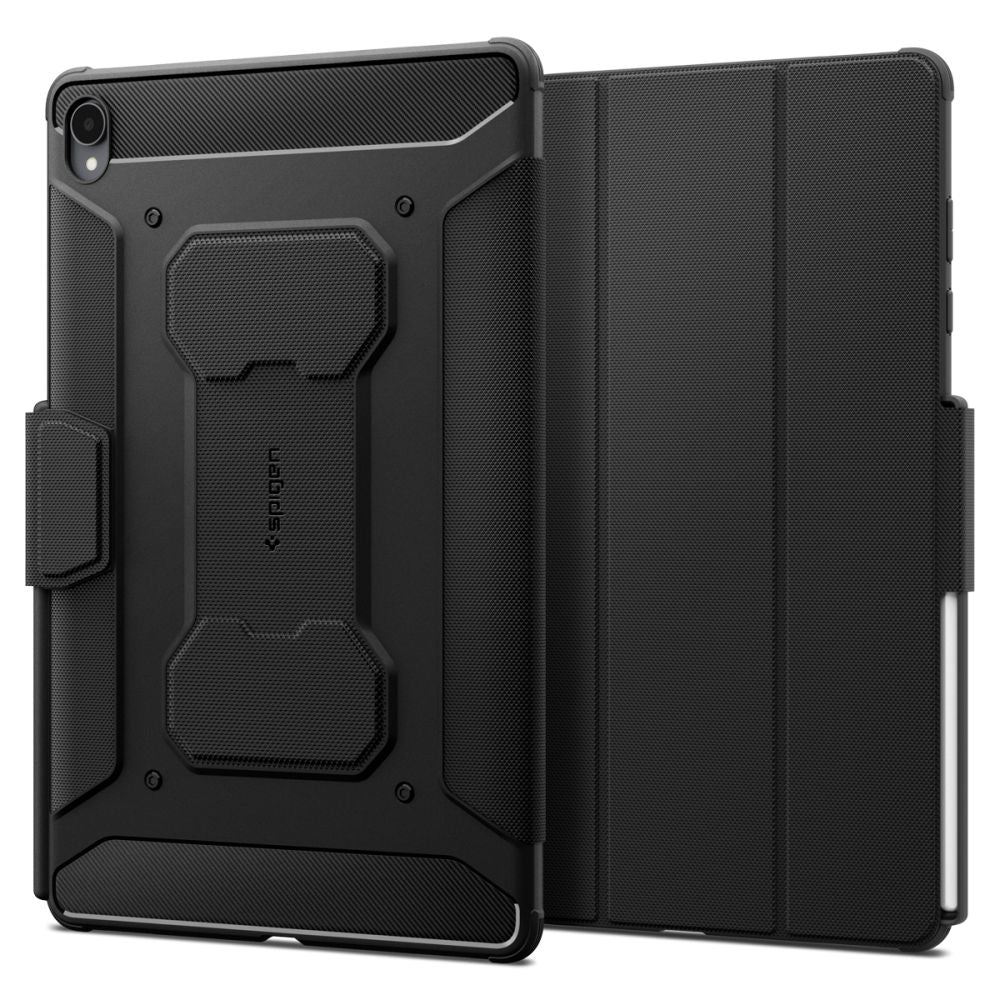 Futrola za Samsung Galaxy Tab S12 Plus, Spigen, Rugged Armor Pro, crna ACS11822