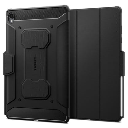 Futrola za Samsung Galaxy Tab S12 Plus, Spigen, Rugged Armor Pro, crna ACS11822