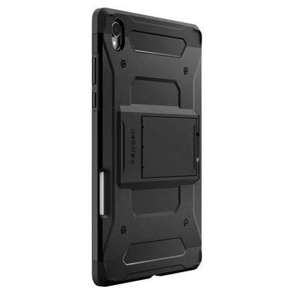 Futrola za Samsung Galaxy Tab S12 Plus, Spigen, Tough Armor Pro, Crna ACS11827