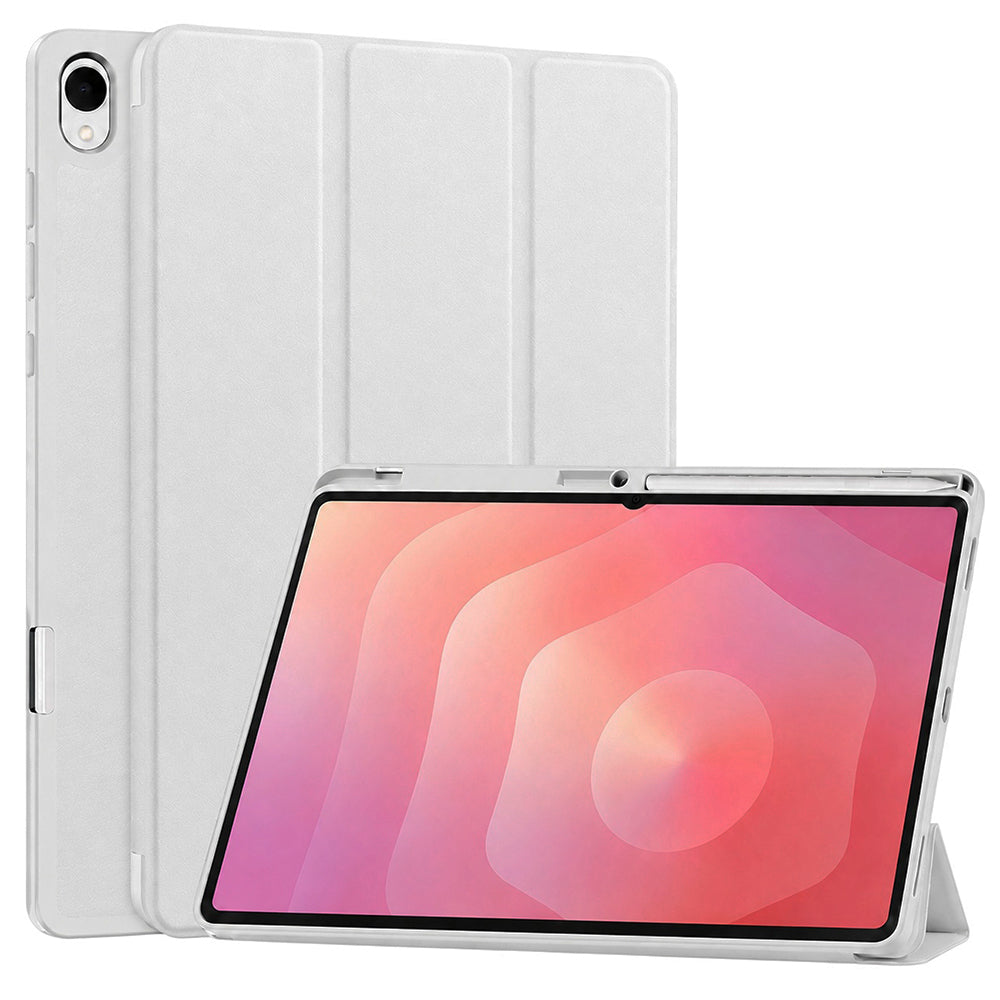 Futrola za Samsung Galaxy Tab S12 Plus, Techsuit, Flex Trifold, Siva