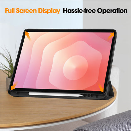 Futrola za Samsung Galaxy Tab S12 Plus, Techsuit, Flex Trifold, Zelena