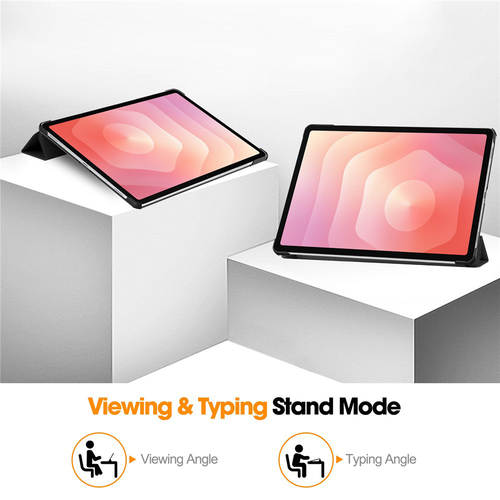 Futrola za Samsung Galaxy Tab S12 Plus, Techsuit, FoldPro, Roze Zlatna