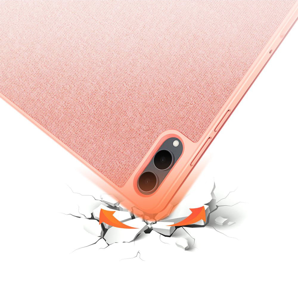 Futrola za Samsung Galaxy Tab S12 Ultra / Tab S11 Ultra, DUX DUCIS, Domo sa držačem za olovku, roze boje