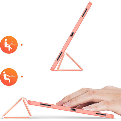 Futrola za Samsung Galaxy Tab S12 Ultra / Tab S11 Ultra, DUX DUCIS, Domo sa držačem za olovku, roze boje