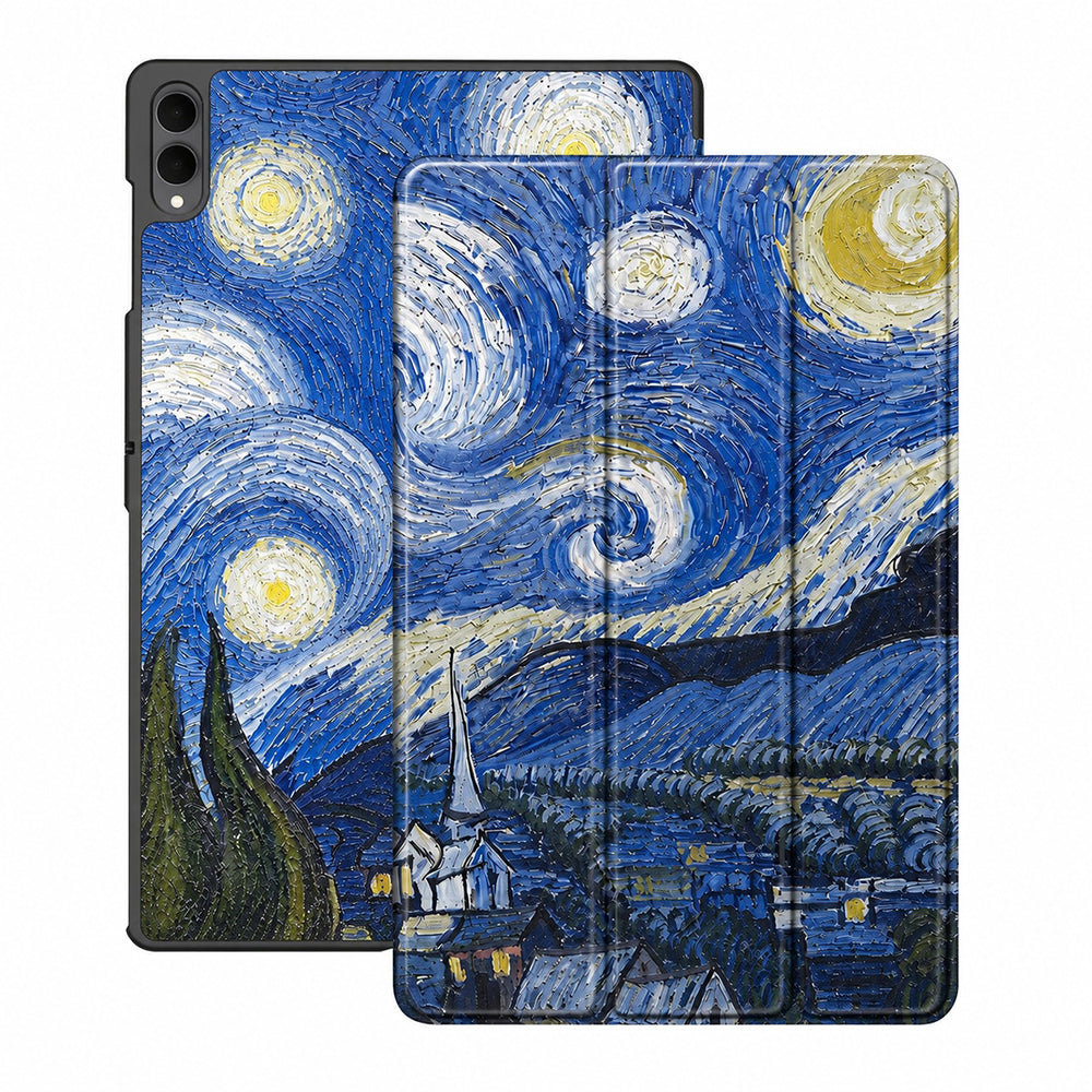 Futrola za Samsung Galaxy Tab S12 Ultra / Tab S11 Ultra, Techsuit, FoldPro Starry Night, Multicolor