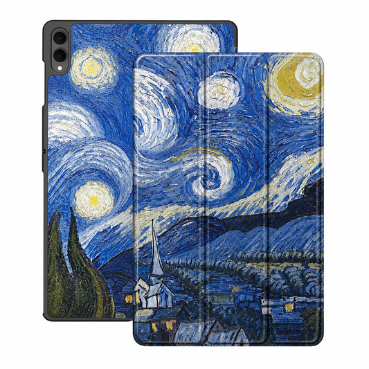 Futrola za Samsung Galaxy Tab S12 Ultra / Tab S11 Ultra, Techsuit, FoldPro Starry Night, Multicolor