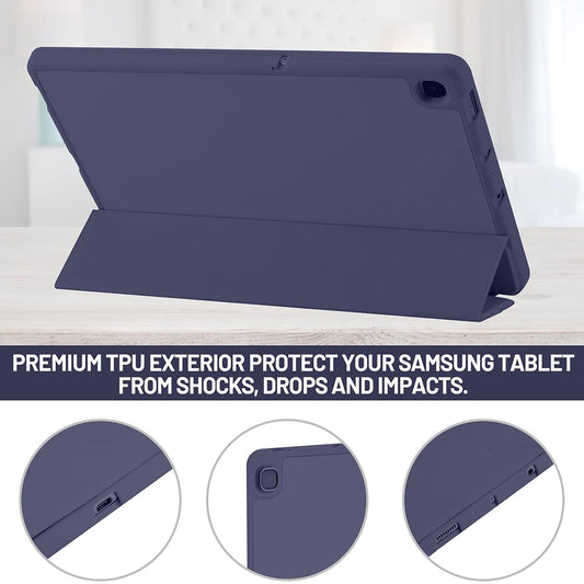 Futrola za Samsung Galaxy Tab S6 Lite (2024) / Tab S6 Lite (2022) / Tab S6 Lite (2020), Techsuit, Flex Trifold, Teget