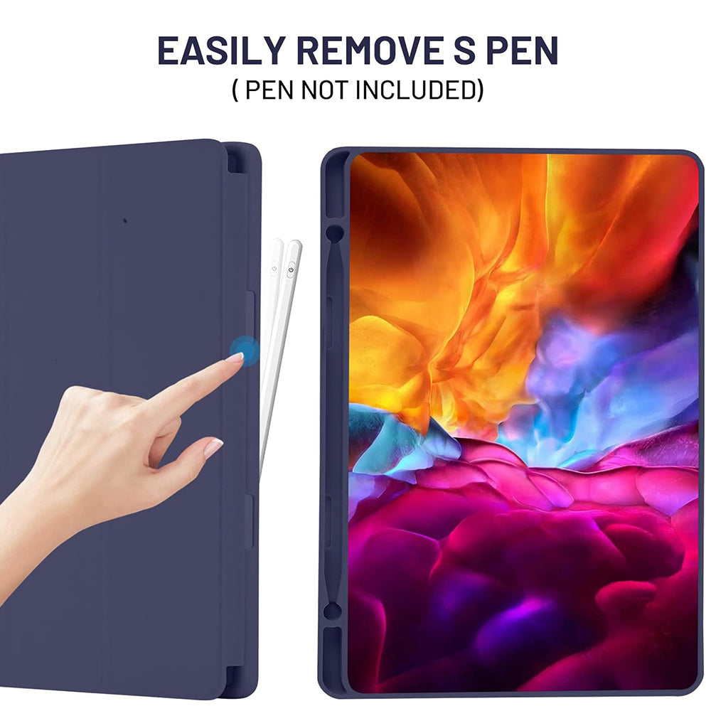 Futrola za Samsung Galaxy Tab S6 Lite (2024) / Tab S6 Lite (2022) / Tab S6 Lite (2020), Techsuit, Flex Trifold, Teget