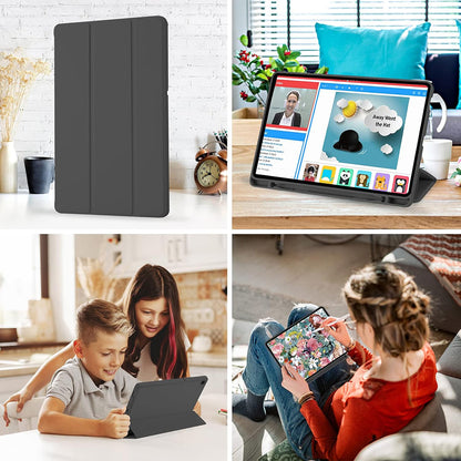Futrola za Samsung Galaxy Tab S6 Lite (2024) / Tab S6 Lite (2022) / Tab S6 Lite (2020), Techsuit, Flex Trifold, Crna
