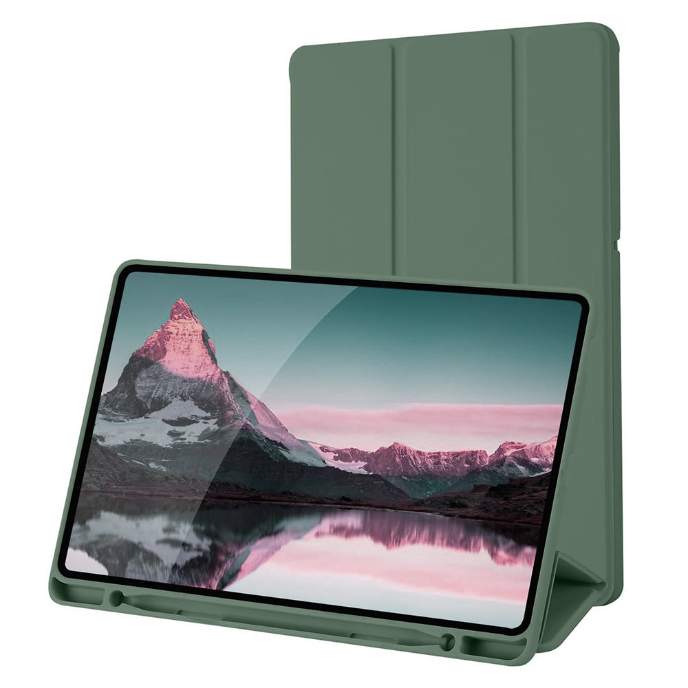 Futrola za Samsung Galaxy Tab S6 Lite (2024) / Tab S6 Lite (2022) / Tab S6 Lite (2020), Techsuit, Flex Trifold, Zelena