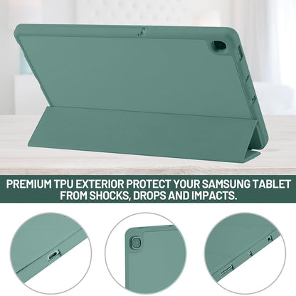 Futrola za Samsung Galaxy Tab S6 Lite (2024) / Tab S6 Lite (2022) / Tab S6 Lite (2020), Techsuit, Flex Trifold, Zelena