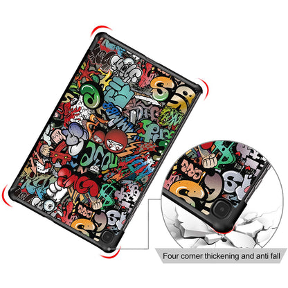 Futrola za Samsung Galaxy Tab S6 Lite (2024) / Tab S6 Lite (2022) / Tab S6 Lite (2020), Techsuit, FoldPro, Multicolor
