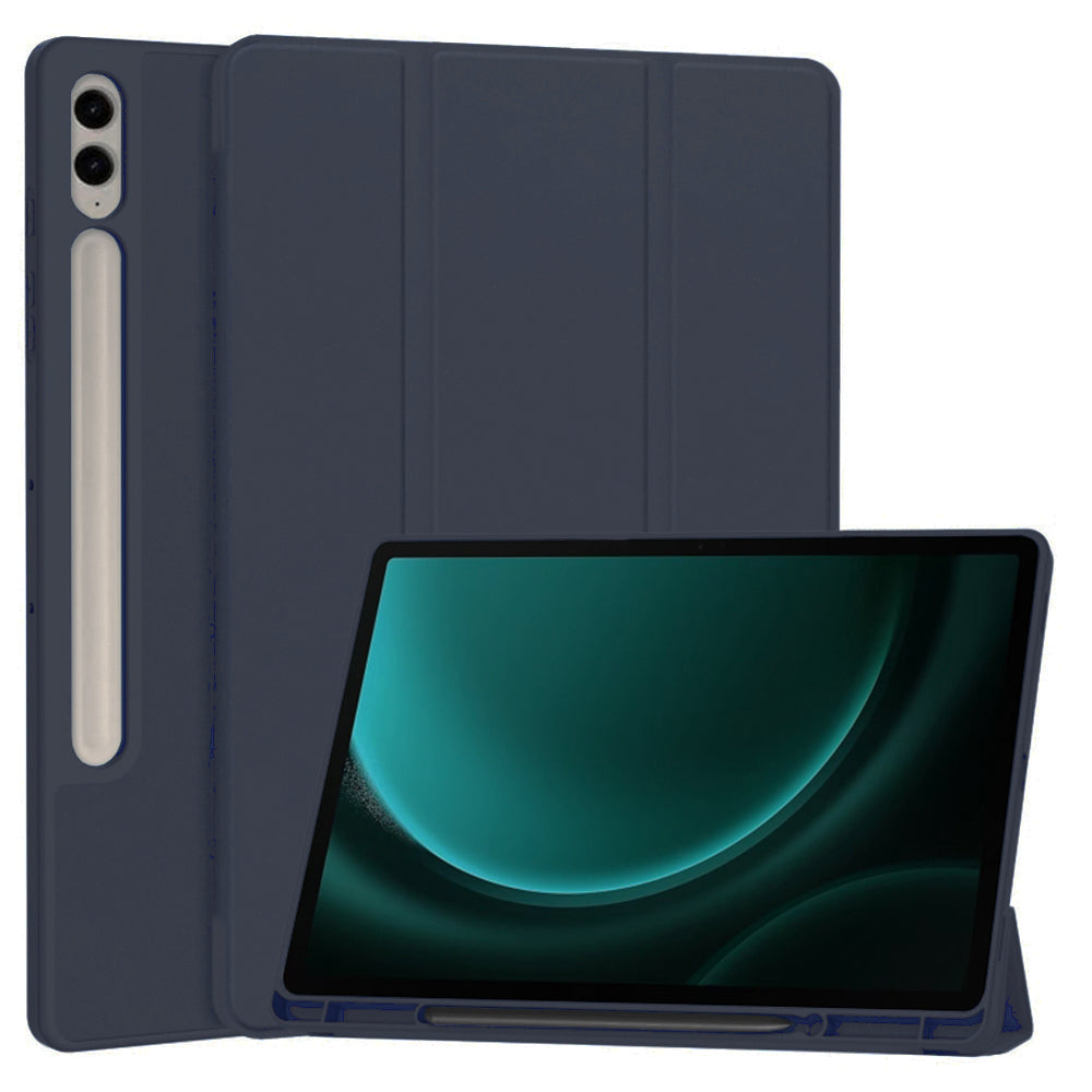 Futrola za Samsung Galaxy Tab S9 FE+, Techsuit, Flex Trifold, Teget