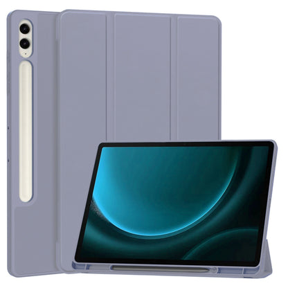 Futrola za Samsung Galaxy Tab S9 FE+, Techsuit, Flex Trifold, Ljubičasta