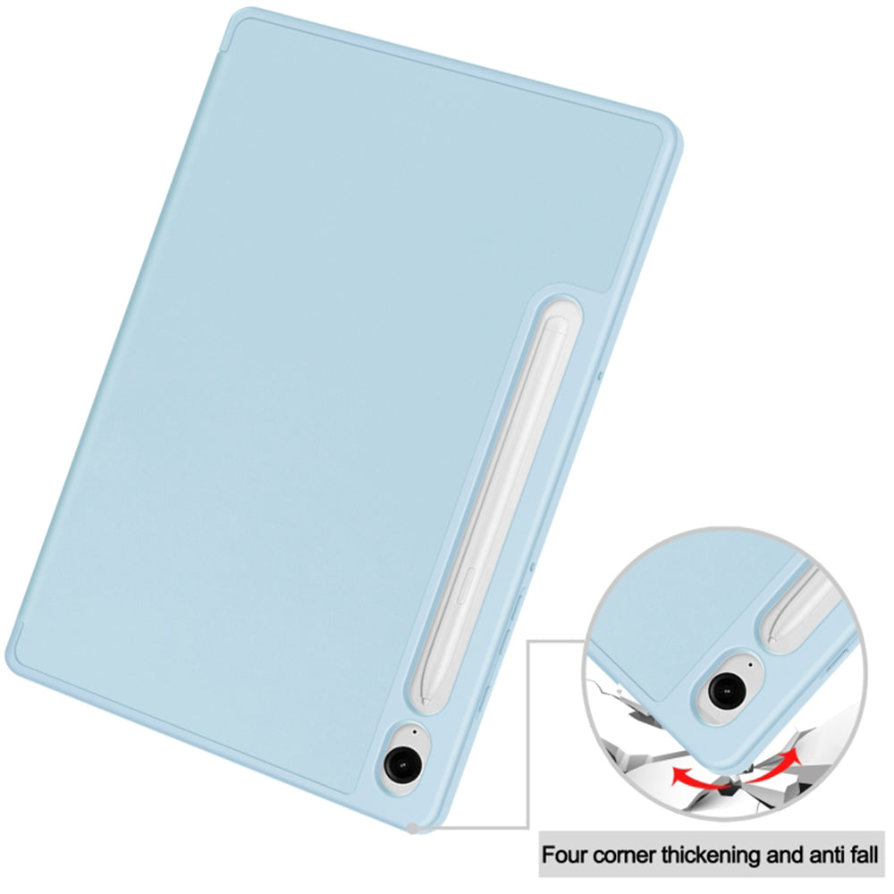 Futrola za Samsung Galaxy Tab S9 FE / Tab S9 / Tab S10 FE, Techsuit, Flex Trifold, Plava