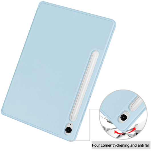 Futrola za Samsung Galaxy Tab S9 FE / Tab S9 / Tab S10 FE, Techsuit, Flex Trifold, Plava
