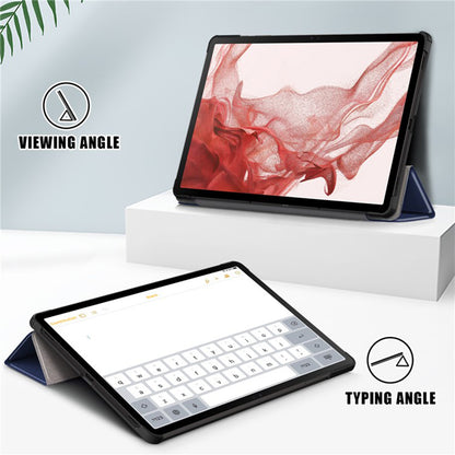 Futrola za Samsung Galaxy Tab S9 FE / Tab S9 / Tab S10 FE, Techsuit, FoldPro, Plava