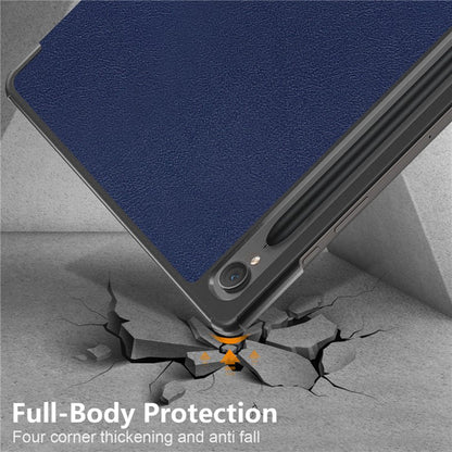 Futrola za Samsung Galaxy Tab S9 FE / Tab S9 / Tab S10 FE, Techsuit, FoldPro, Plava