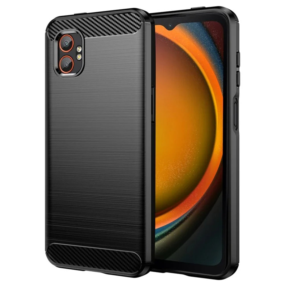 Futrola za Samsung Galaxy XCover7 Pro, Techsuit, Karbon, Crna