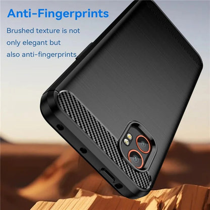Futrola za Samsung Galaxy XCover7 Pro, Techsuit, Karbon, Crna
