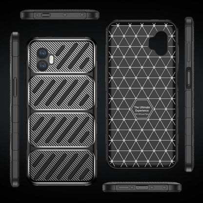 Futrola za Samsung Galaxy XCover7 Pro, Techsuit, CarbonFiber, Crna