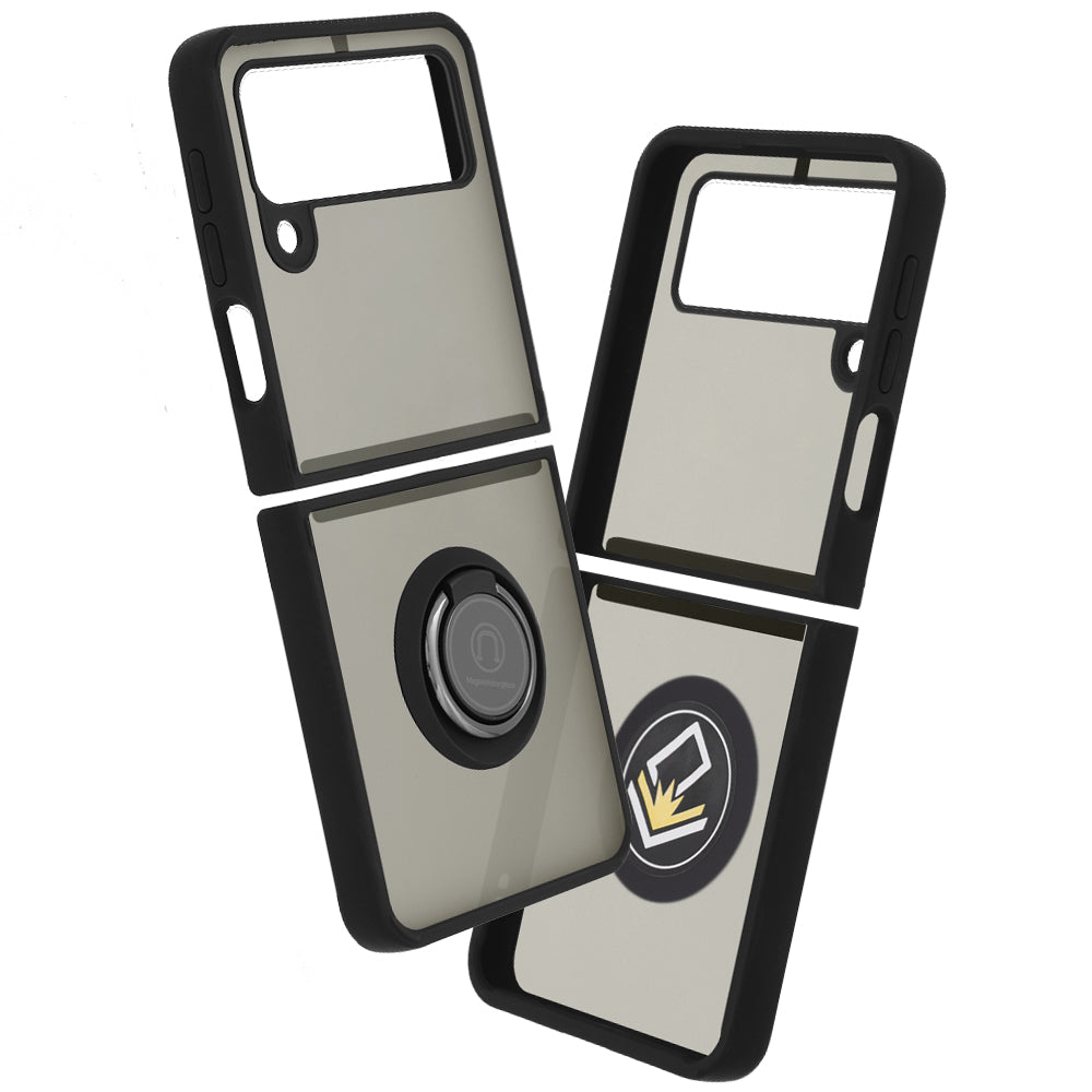 Futrola za Samsung Galaxy Z Flip3 5G F711, Techsuit, Glinth, Crna